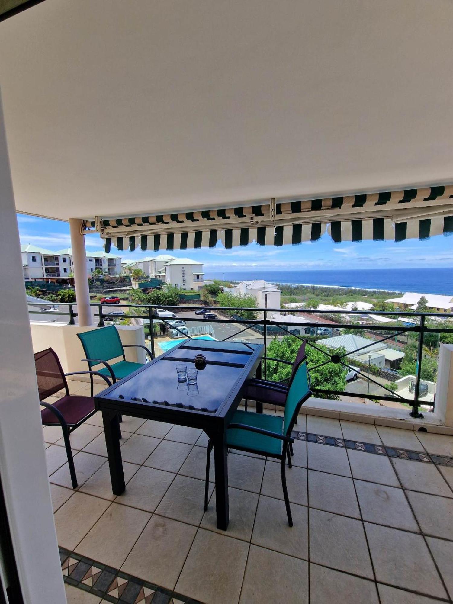 Appartement Villa Sur Le Toit, Vue Mer Saint-Gilles-les Bains Dış mekan fotoğraf